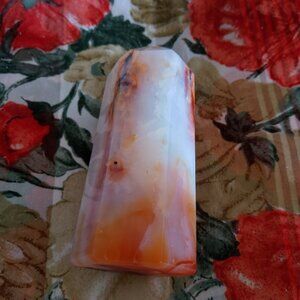 Druzy Carnelian Flower Agate Crystal